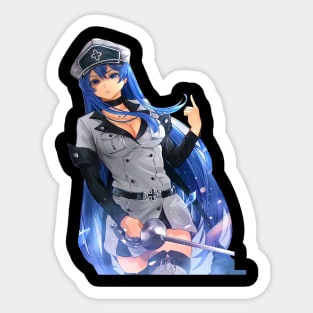 Akame Ga Kill Waifu Esdeath Sticker